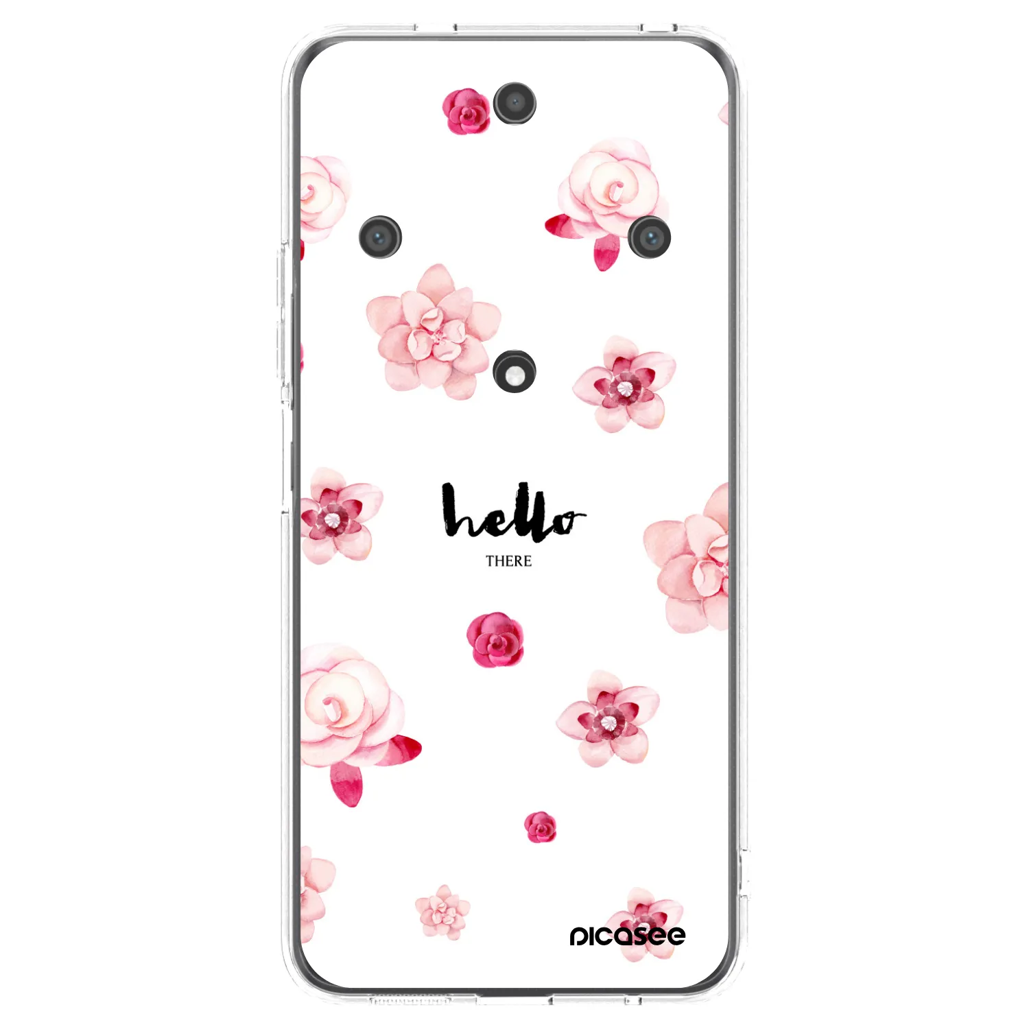 Picasee silikonska prozirna maskica za Honor Magic5 Lite 5G - Hello there