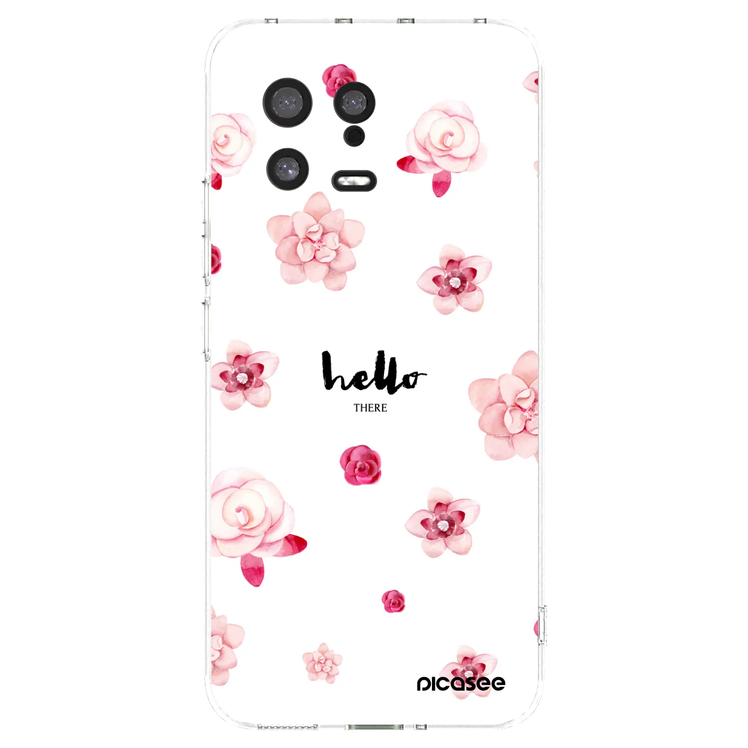 Picasee silikonska prozirna maskica za Xiaomi 13 - Hello there