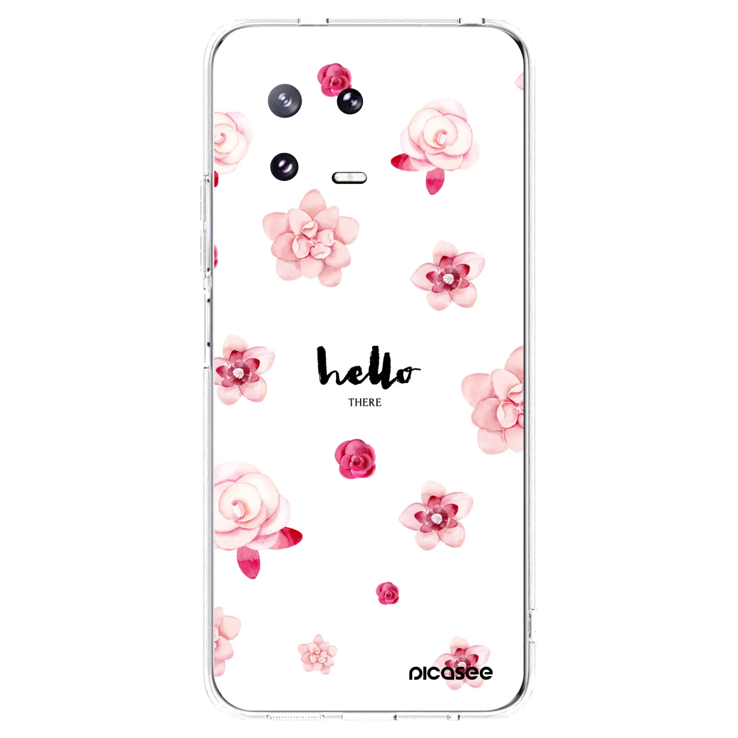 Picasee silikonska prozirna maskica za Xiaomi 13 Pro - Hello there