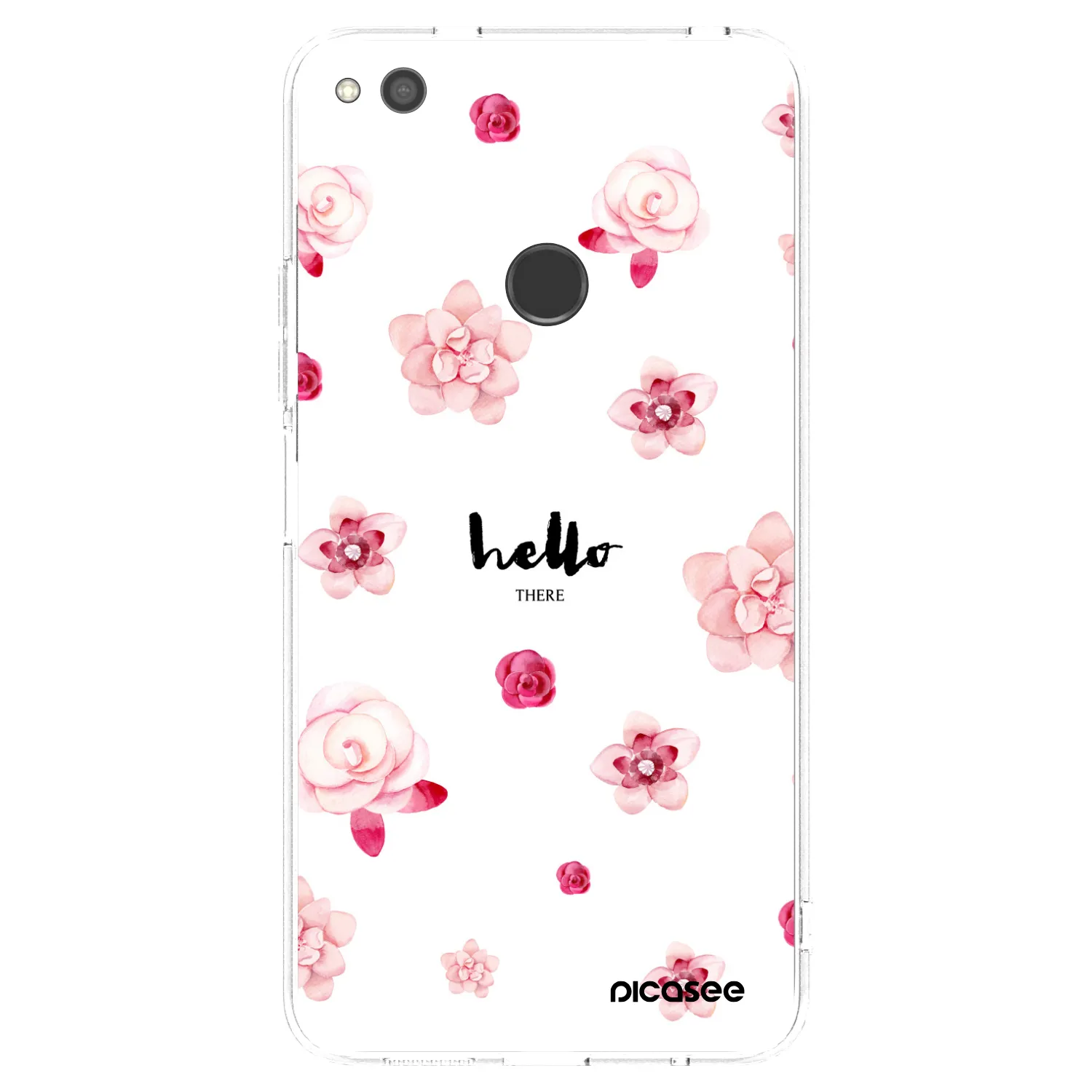 Picasee silikonska prozirna maskica za Huawei P9 Lite 2017 - Hello there