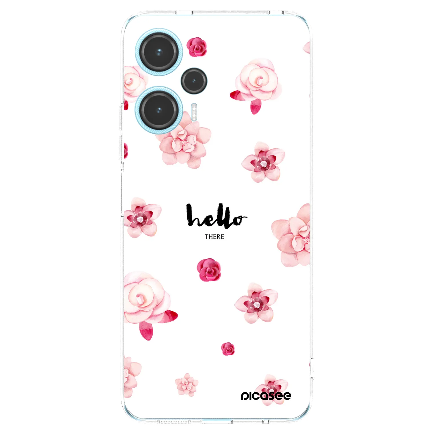Picasee silikonska prozirna maskica za Xiaomi Poco F5 - Hello there