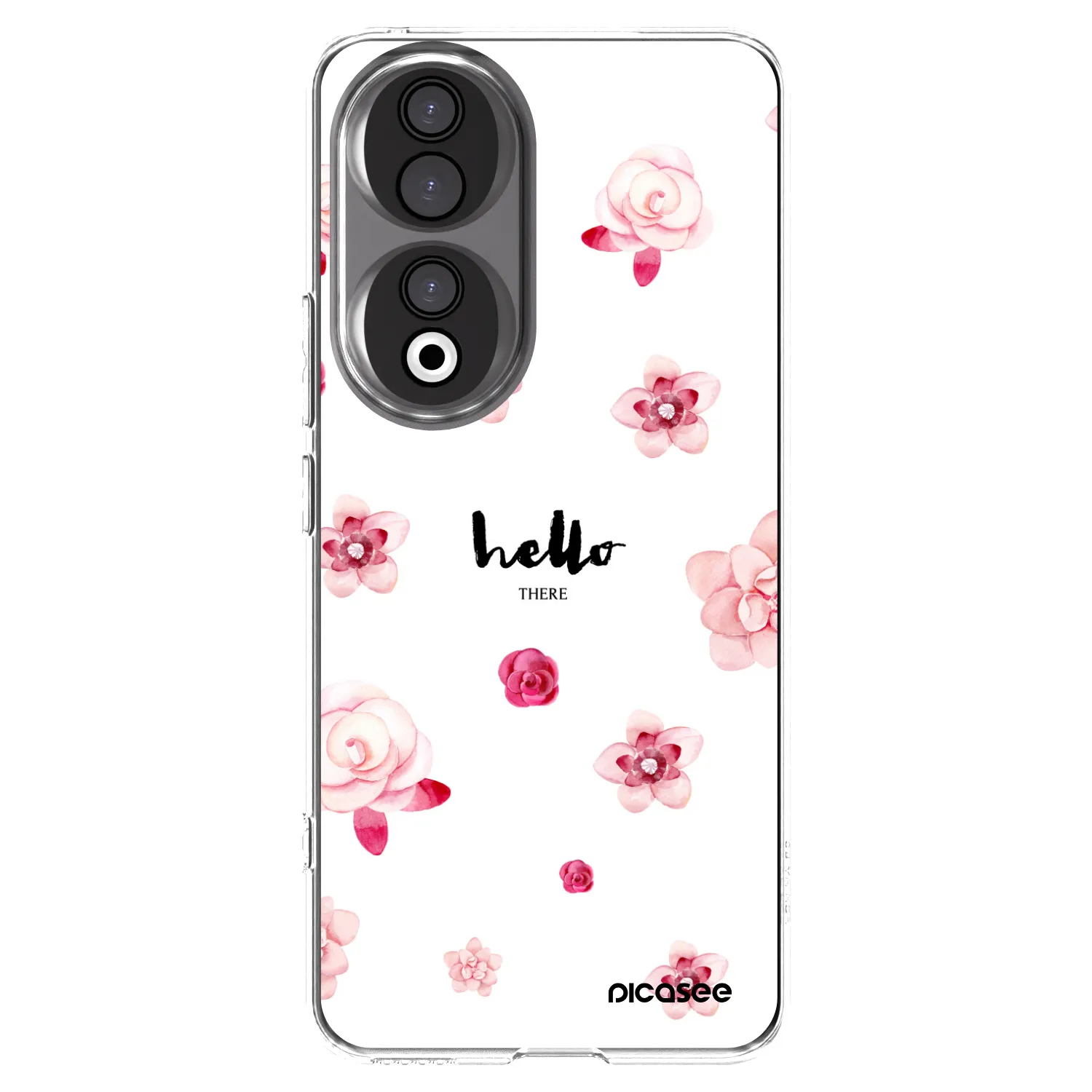 Picasee silikonska prozirna maskica za Honor 90 5G - Hello there