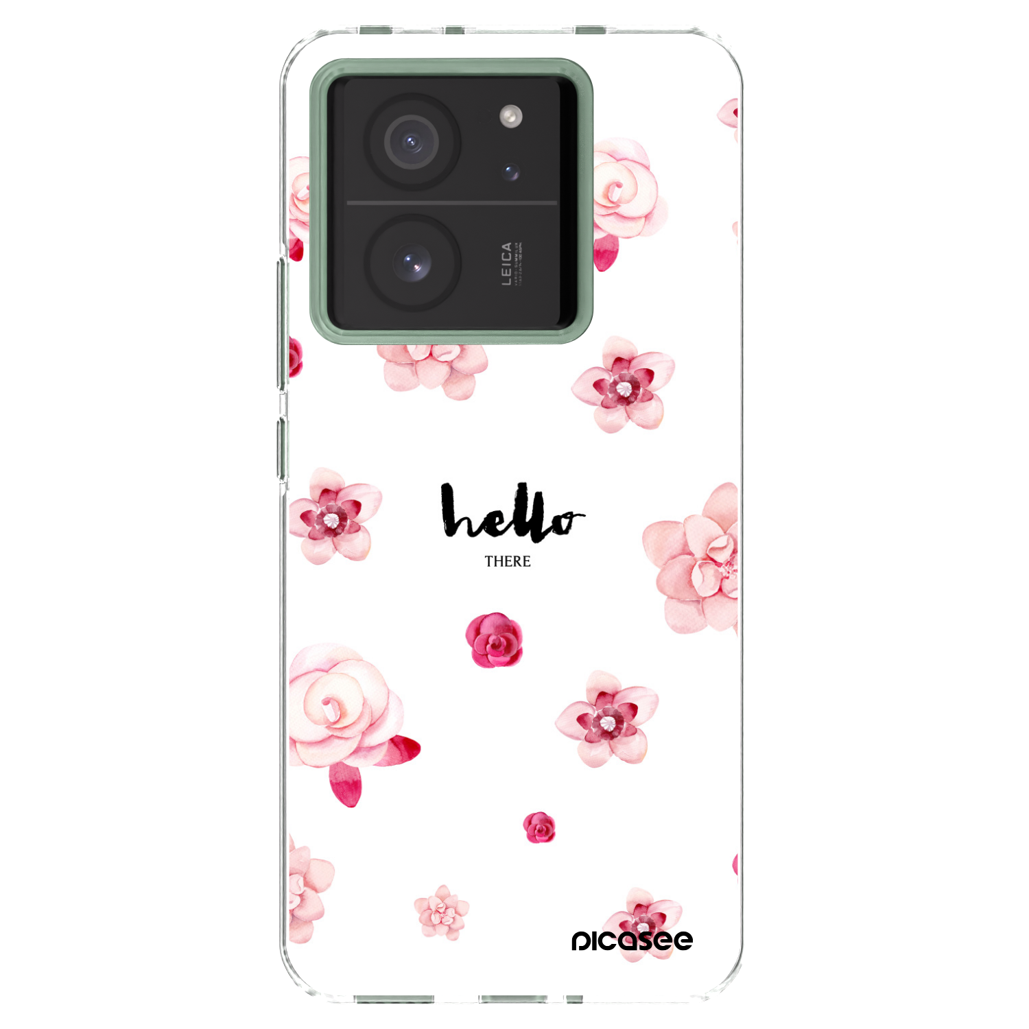 Picasee silikonska prozirna maskica za Xiaomi 13T Pro - Hello there
