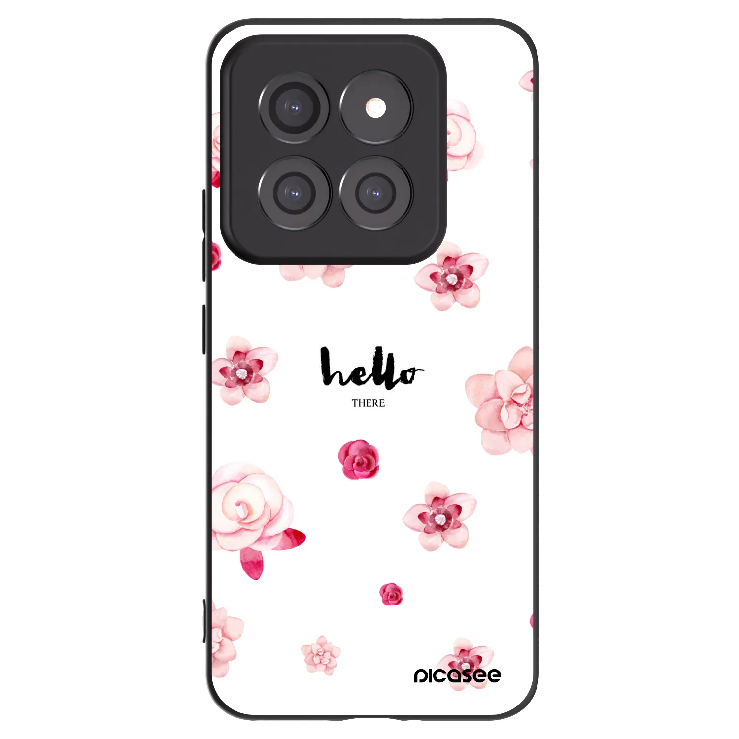 Picasee crna silikonska maskica za Xiaomi 14 Pro - Hello there