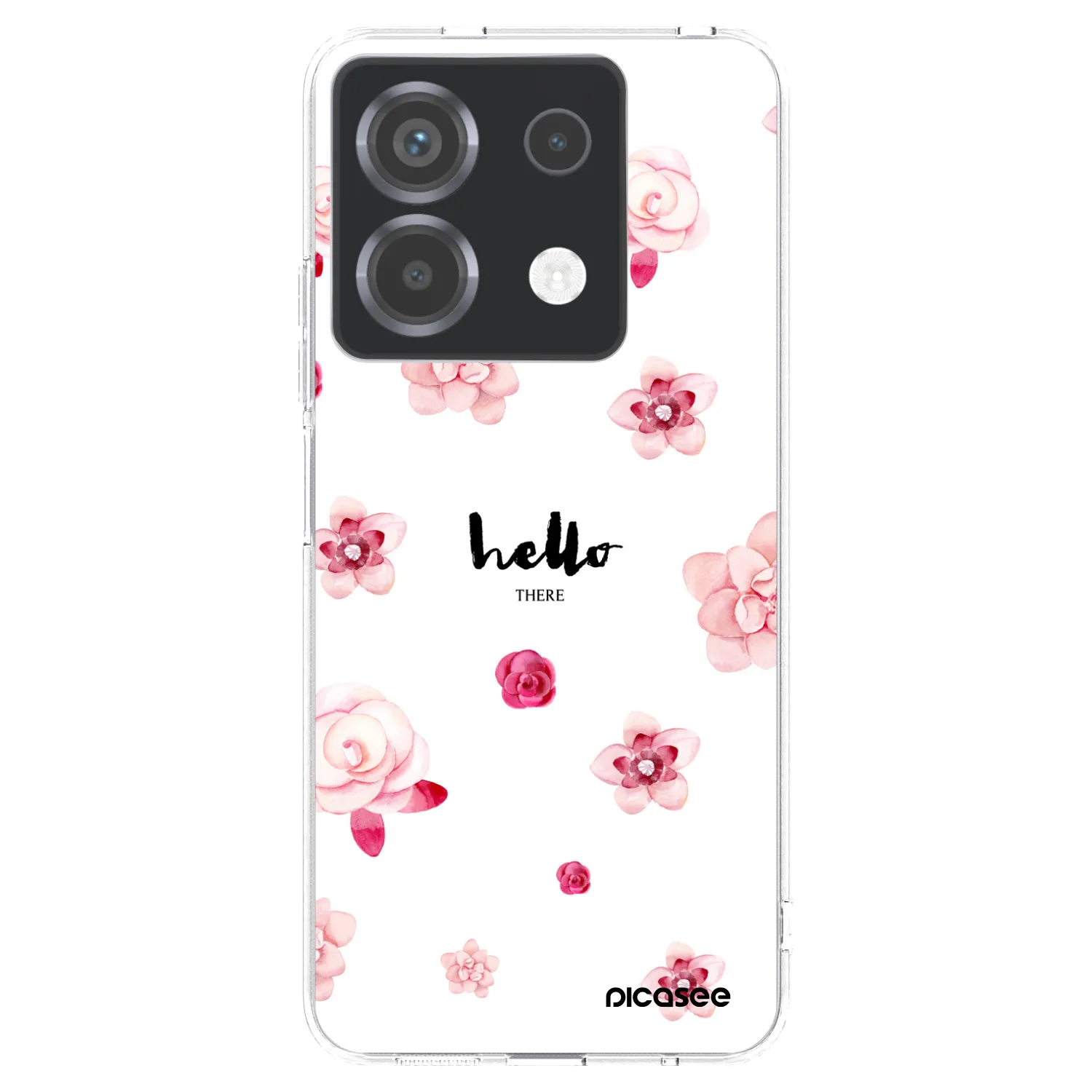 Picasee silikonska prozirna maskica za Xiaomi Poco X6 - Hello there