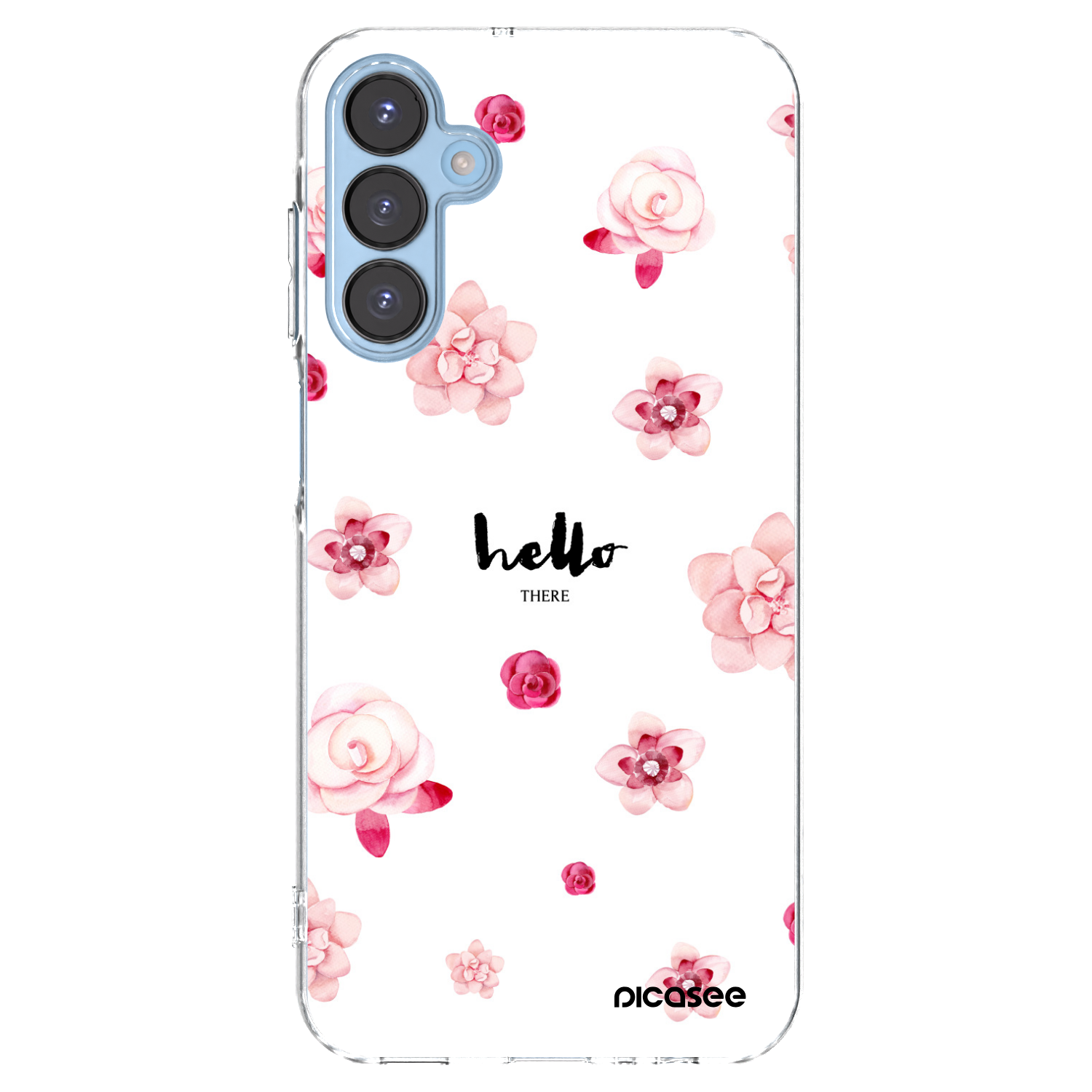 Picasee silikonska prozirna maskica za Samsung Galaxy A15 A156B 5G - Hello there