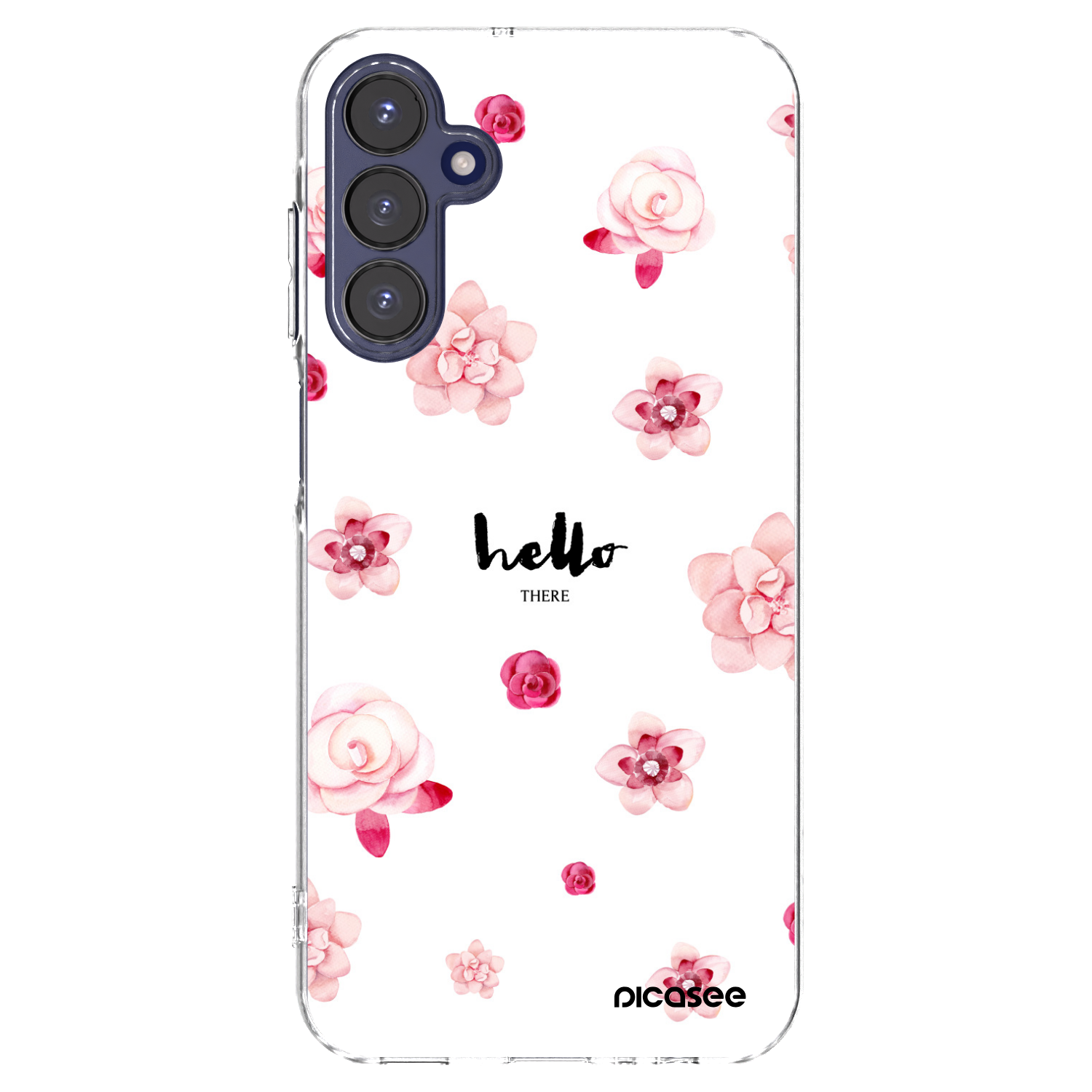 Picasee silikonska prozirna maskica za Samsung Galaxy A15 A155F 4G - Hello there