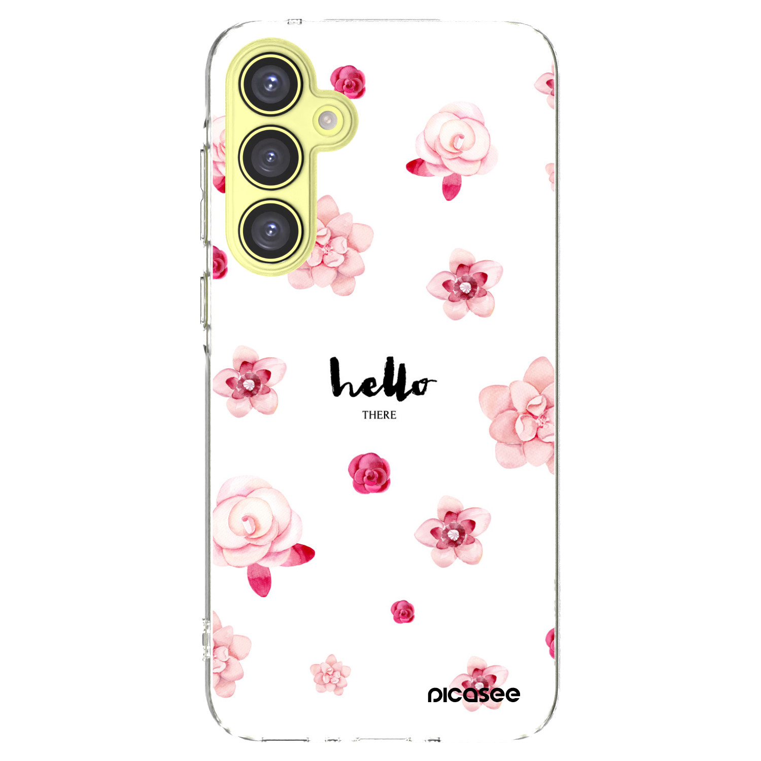 Picasee silikonska prozirna maskica za Samsung Galaxy A35 5G A356B - Hello there