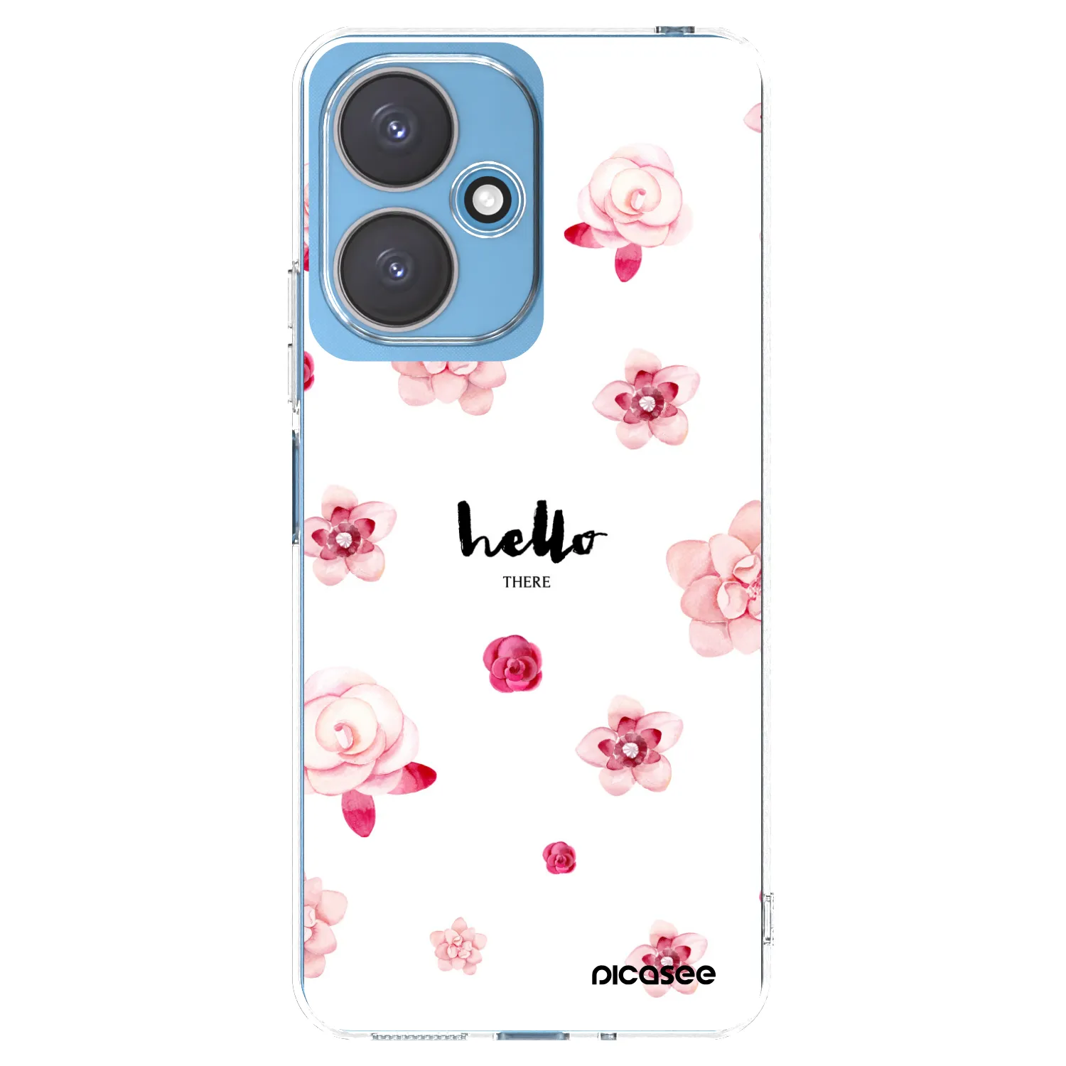 Picasee silikonska prozirna maskica za Xiaomi Redmi 13C 5G - Hello there