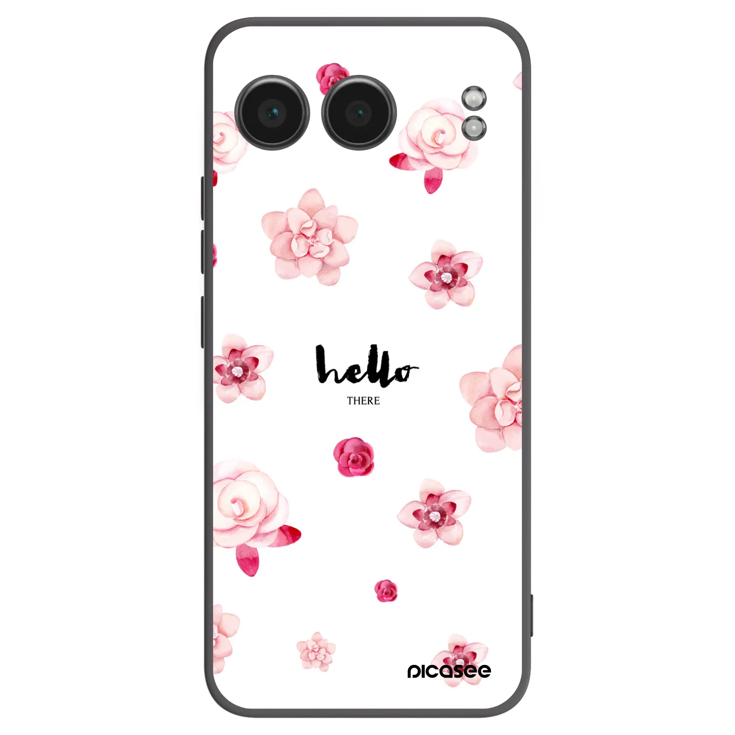 Picasee crna silikonska maskica za OnePlus Nord 4 - Hello there