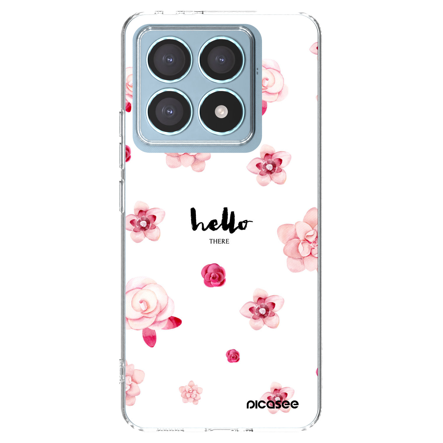 Picasee silikonska prozirna maskica za Xiaomi 14T Pro - Hello there