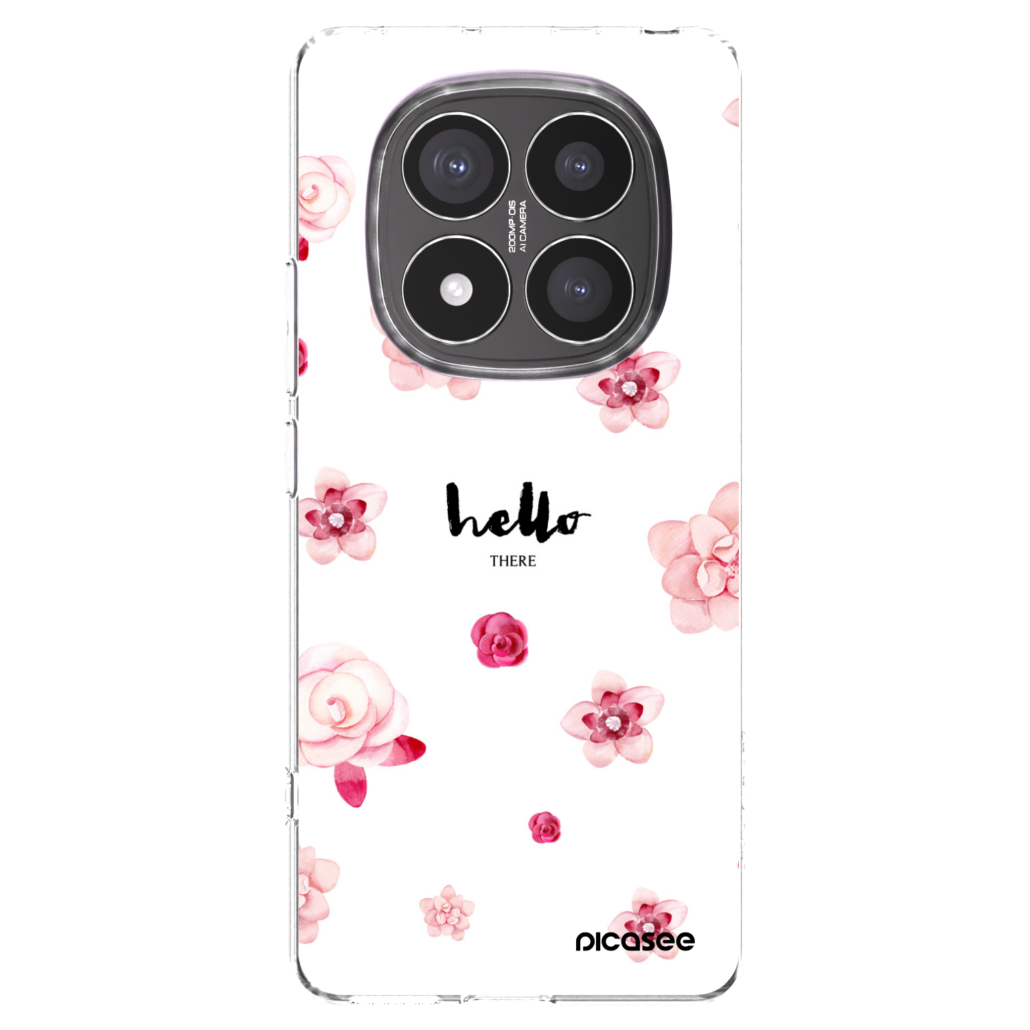 Picasee silikonska prozirna maskica za Xiaomi Redmi Note 14 Pro+ 5G - Hello there