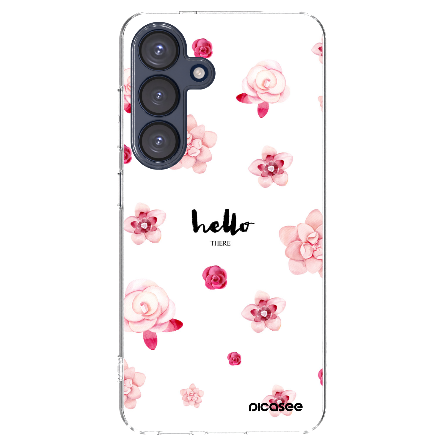 Picasee silikonska prozirna maskica za Samsung Galaxy S25 5G - Hello there