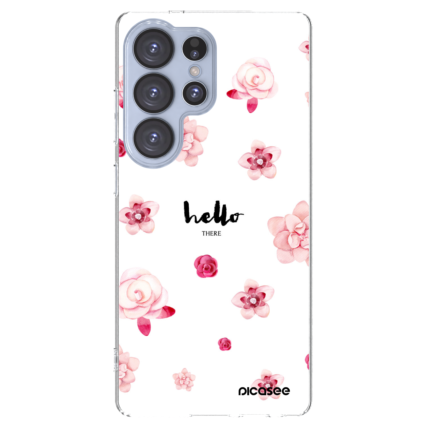 Picasee silikonska prozirna maskica za Samsung Galaxy S25 Ultra 5G - Hello there