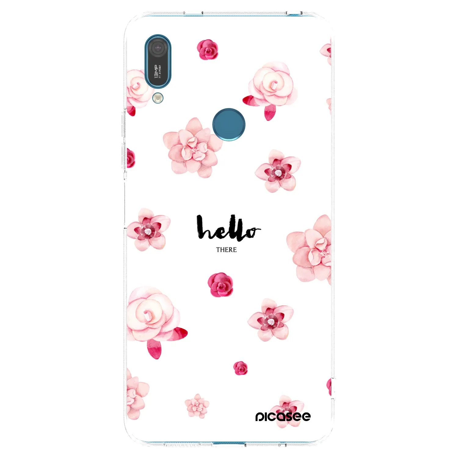 Picasee silikonska prozirna maskica za Huawei Y7 2019 - Hello there