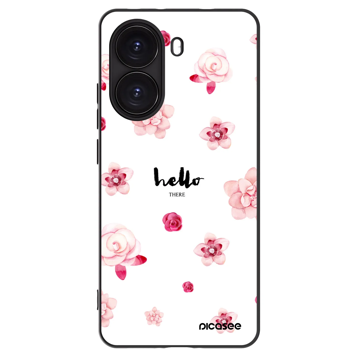 Picasee crna silikonska maskica za Xiaomi Poco X7 Pro 5G - Hello there