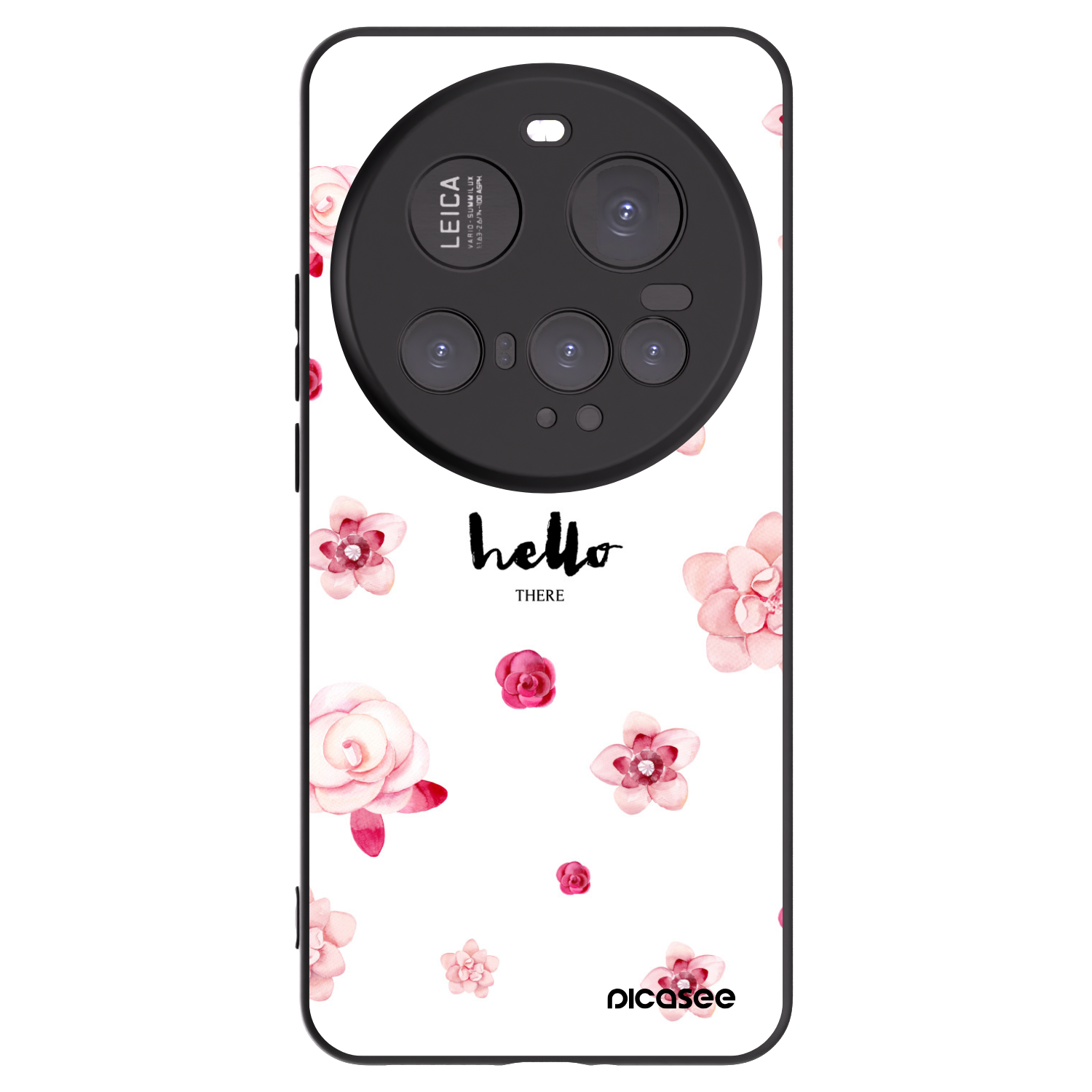 Picasee crna silikonska maskica za Xiaomi 15 Ultra - Hello there