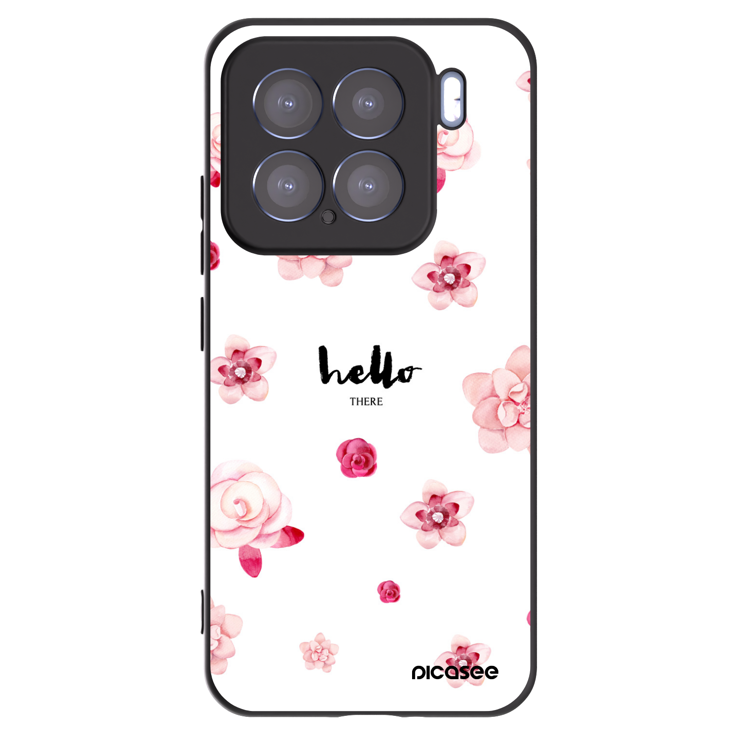 Picasee crna silikonska maskica za Xiaomi 15 - Hello there
