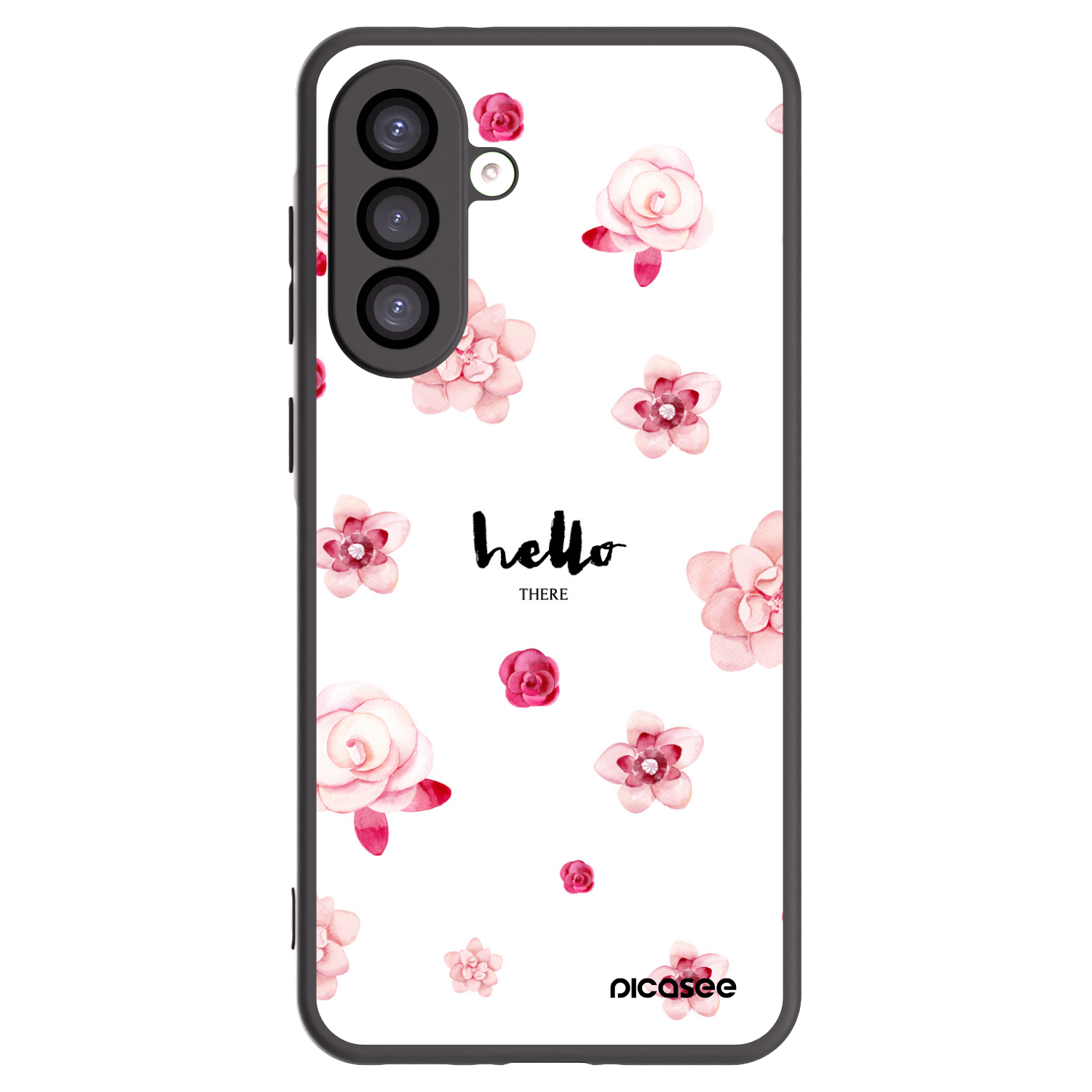 Picasee crna silikonska maskica za Samsung Galaxy A26 5G A266B - Hello there