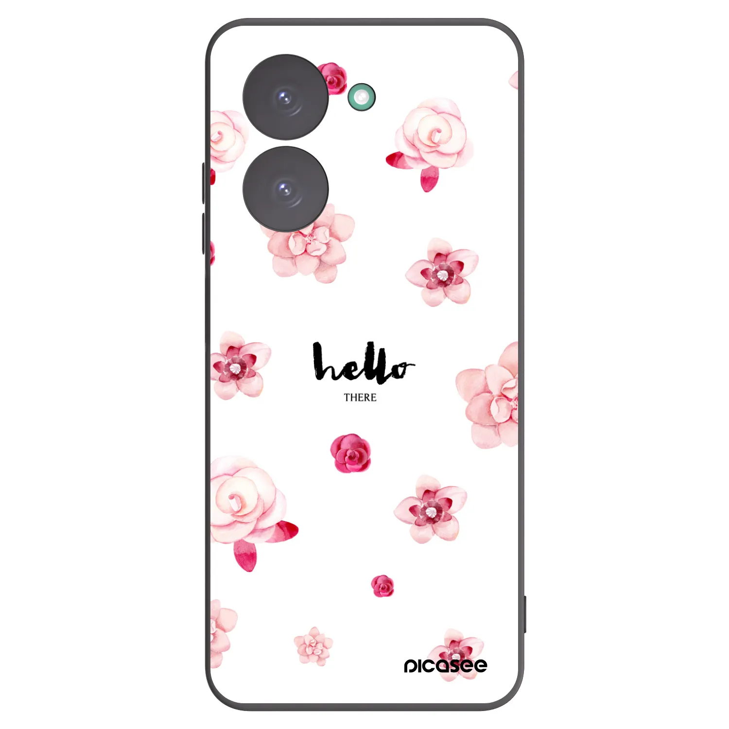 Picasee crna silikonska maskica za Xiaomi Redmi A5 - Hello there