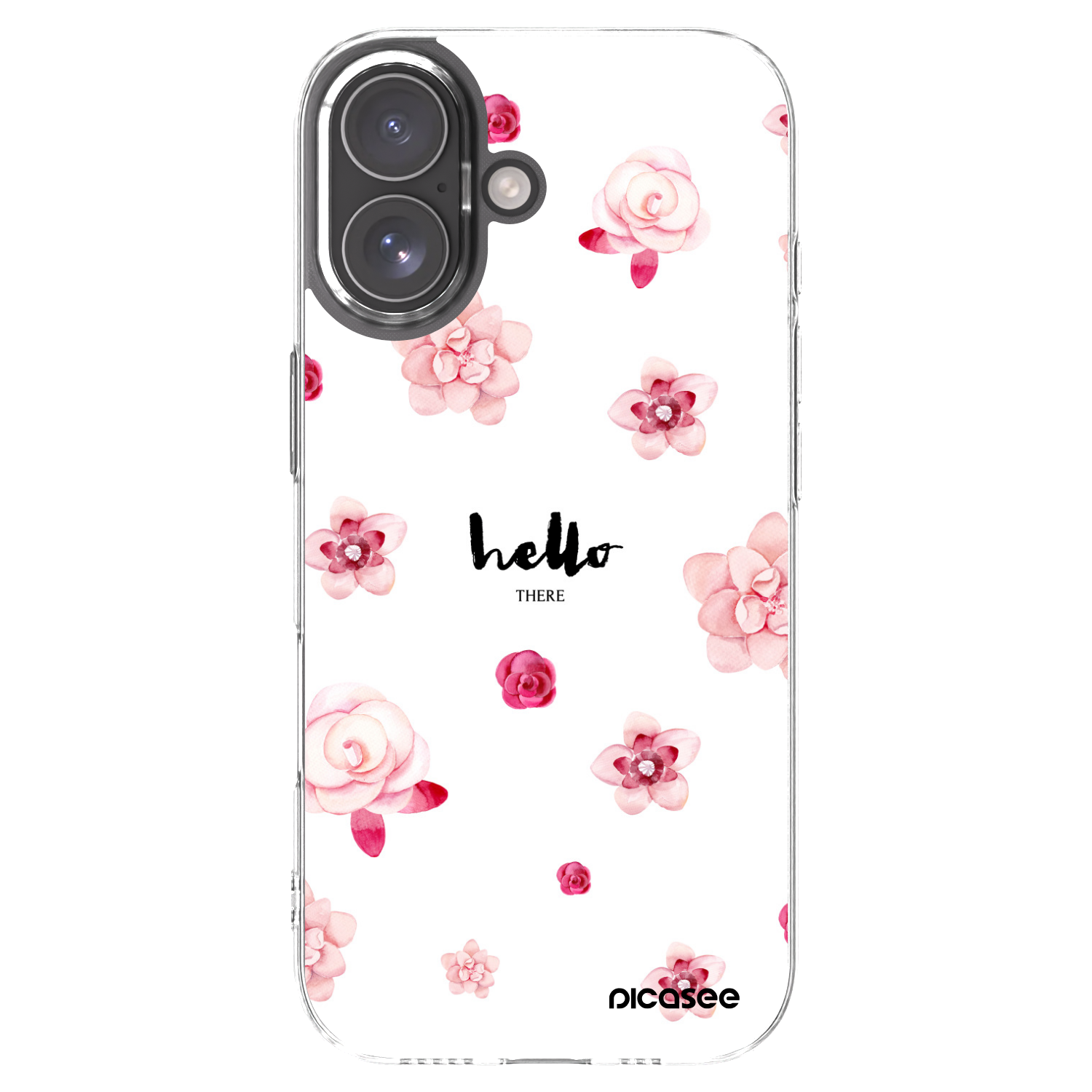 Picasee silikonska prozirna maskica za Apple iPhone 17 - Hello there