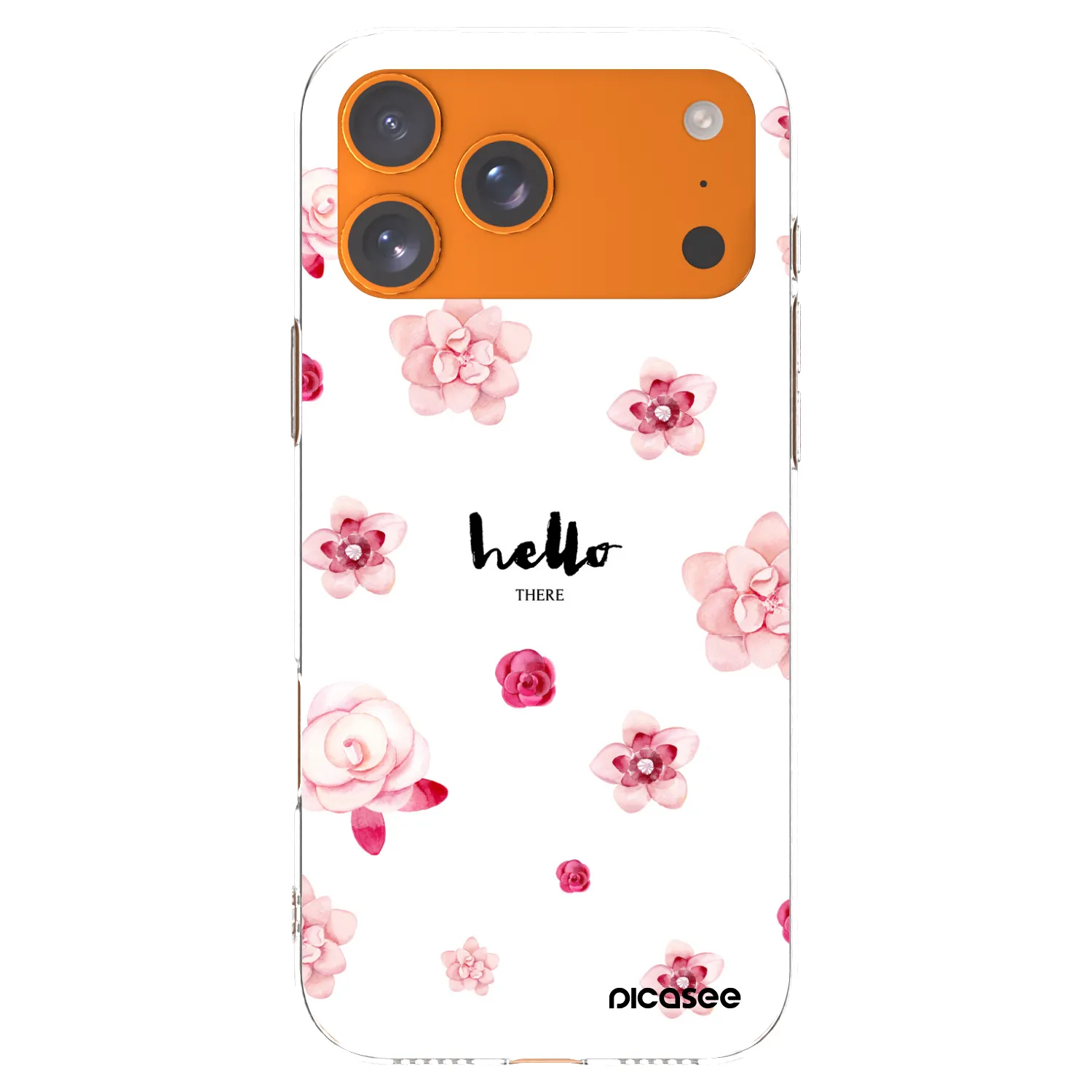 Picasee silikonska prozirna maskica za Apple iPhone 17 Pro Max - Hello there