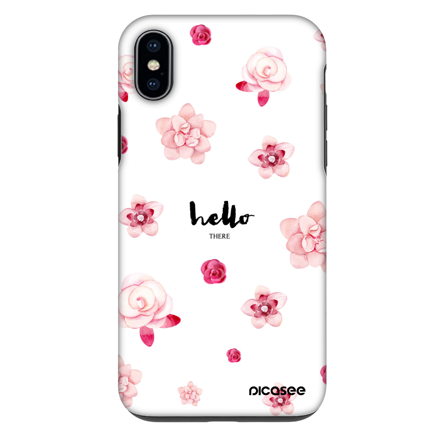 Picasee Fashion Case za Apple iPhone XS Max - Hello there