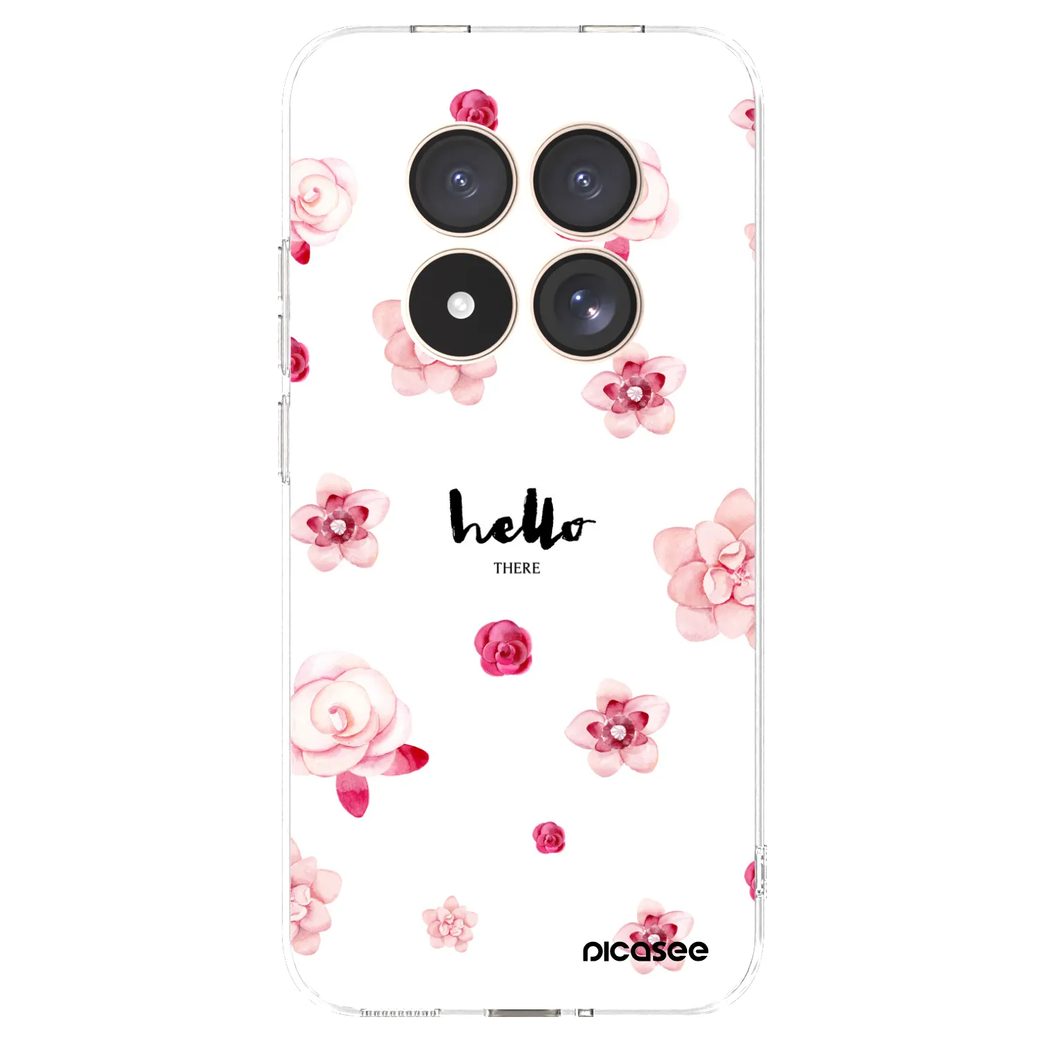 Picasee silikonska prozirna maskica za Xiaomi Redmi Note 15 Pro 4G - Hello there