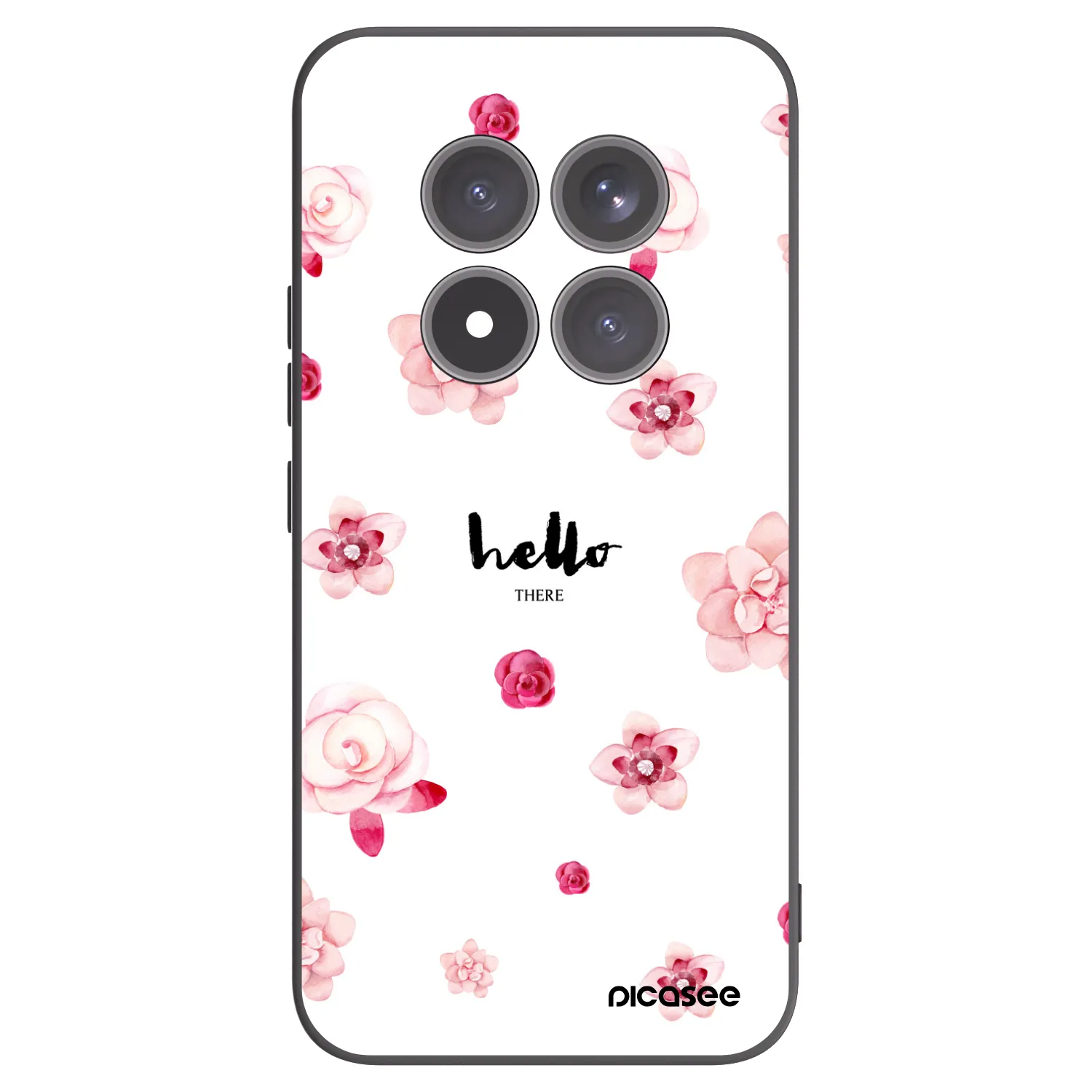 Picasee crna silikonska maskica za Xiaomi Redmi Note 15 Pro+ - Hello there