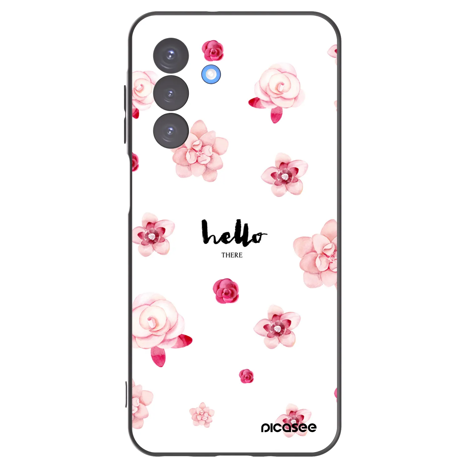 Picasee crna silikonska maskica za Samsung Galaxy A17 5G - Hello there