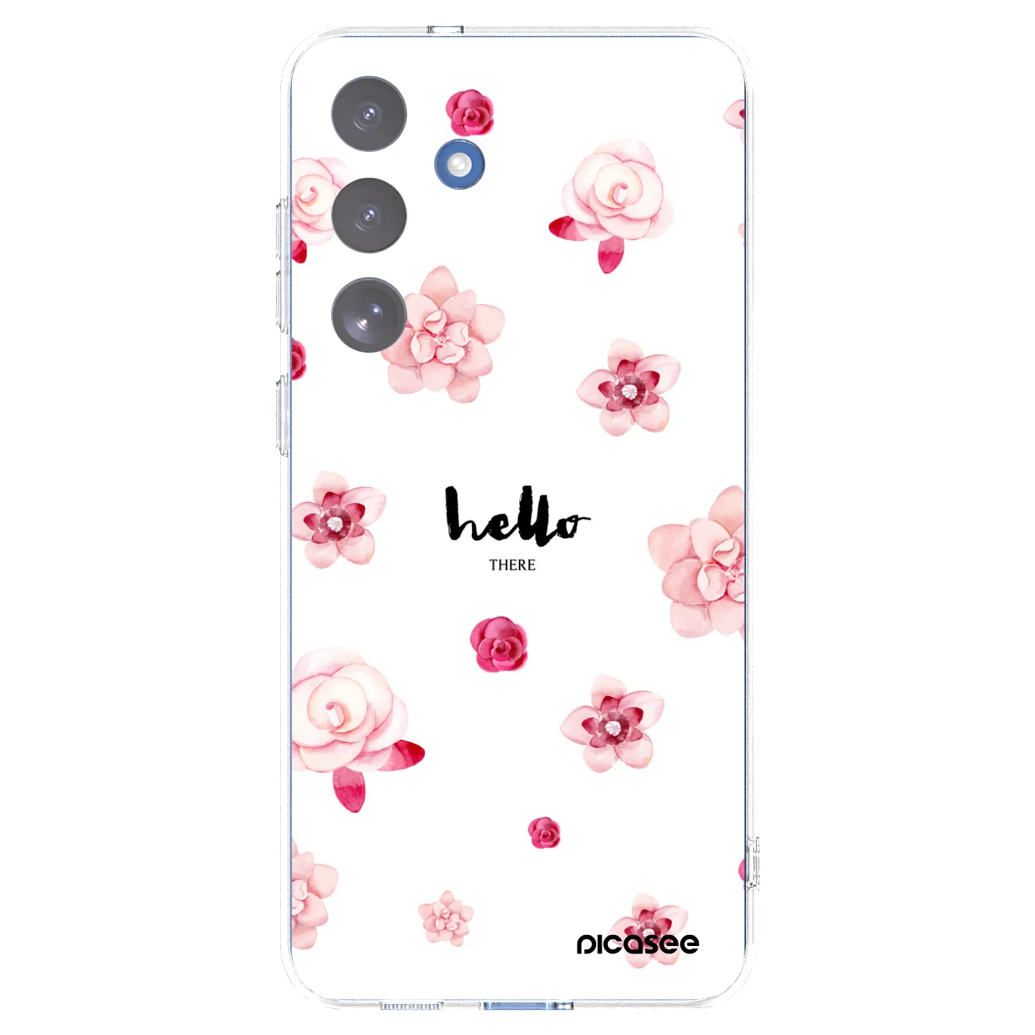 Picasee silikonska prozirna maskica za Samsung Galaxy S25 FE 5G - Hello there