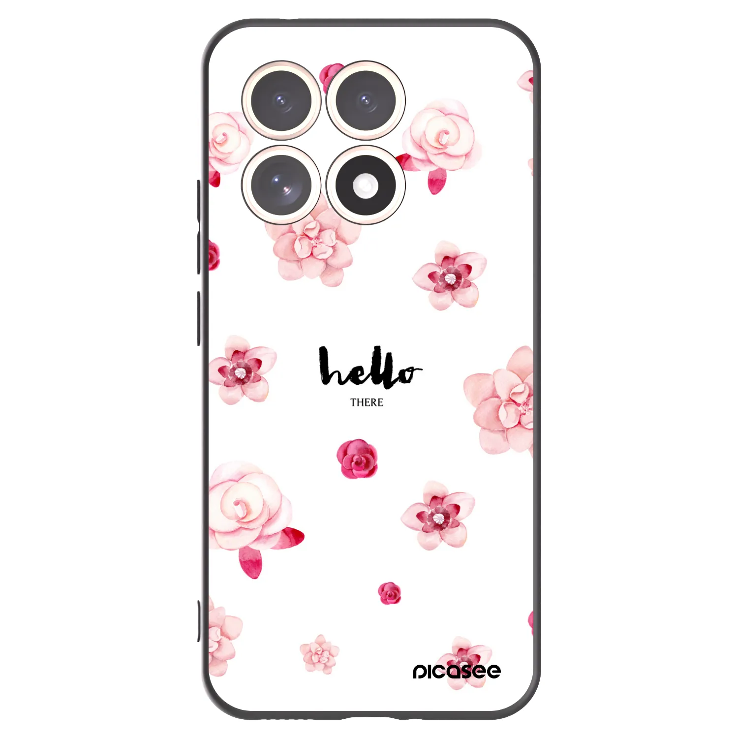 Picasee crna silikonska maskica za Xiaomi 15T - Hello there