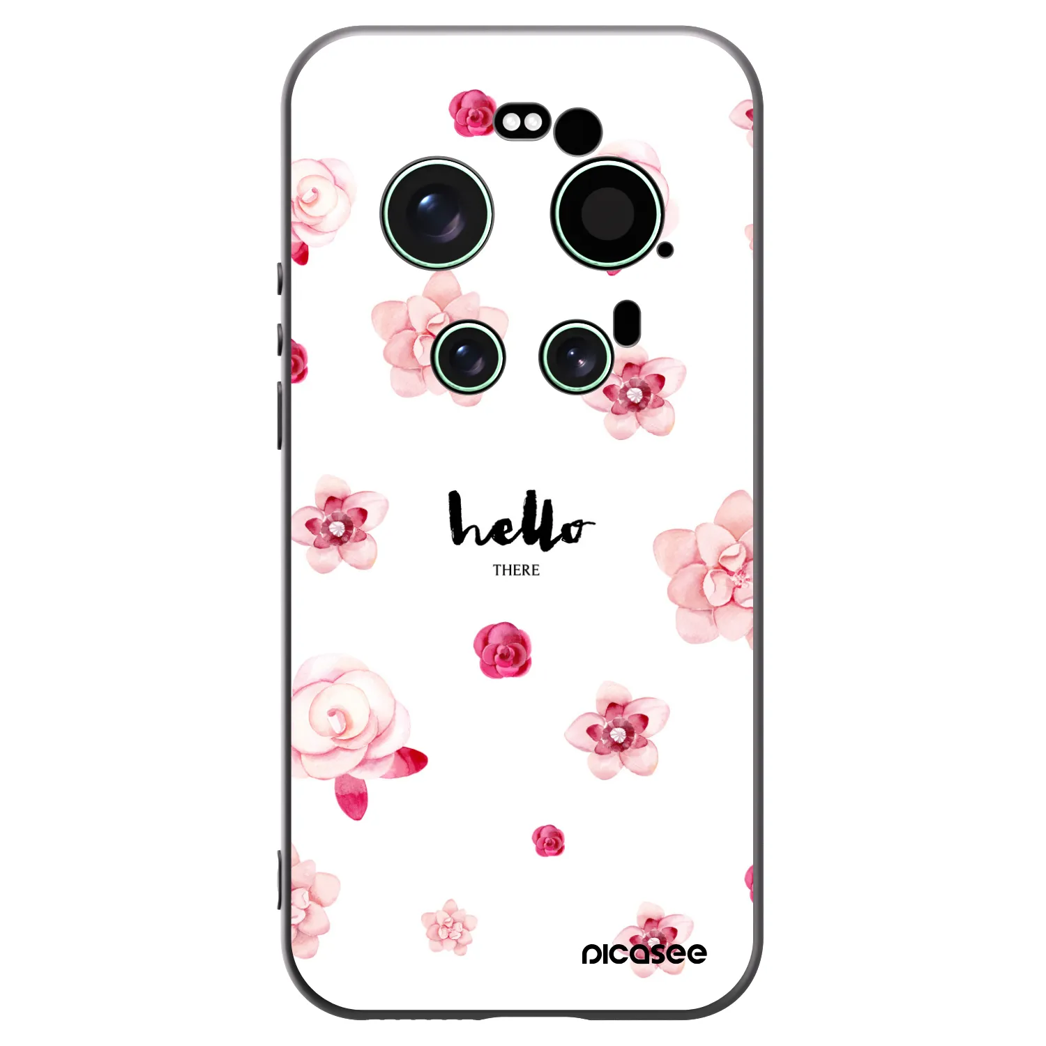Picasee crna silikonska maskica za Xiaomi 17 Ultra - Hello there