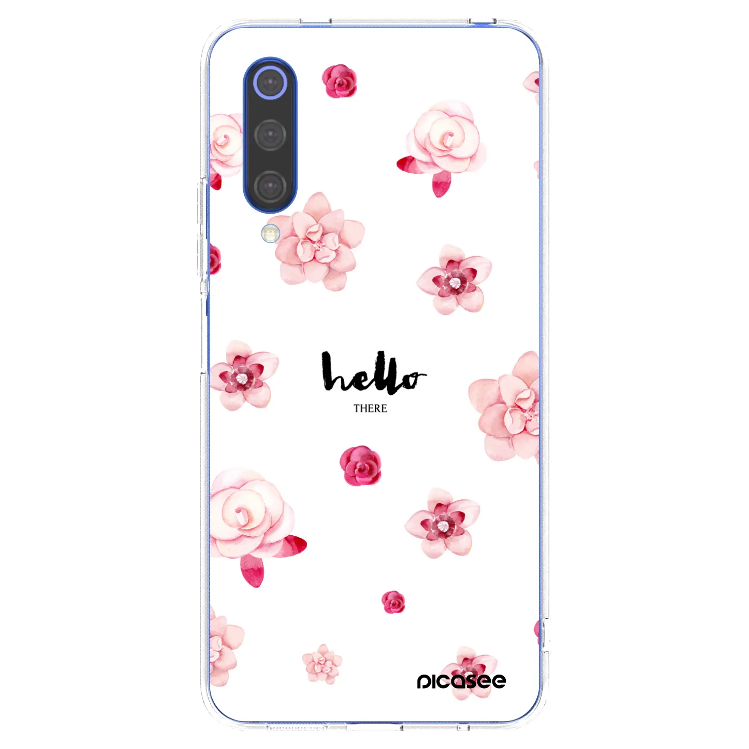 Picasee silikonska prozirna maskica za Xiaomi Mi 9 SE - Hello there