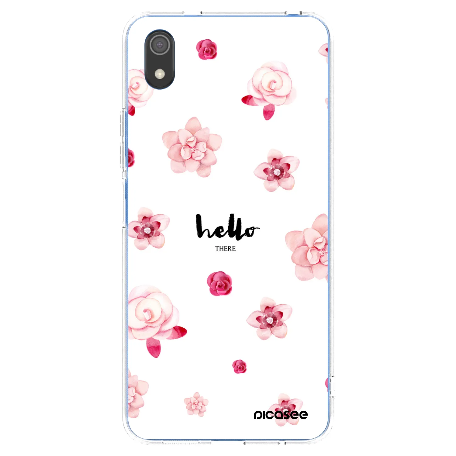 Picasee silikonska prozirna maskica za Xiaomi Redmi 7A - Hello there