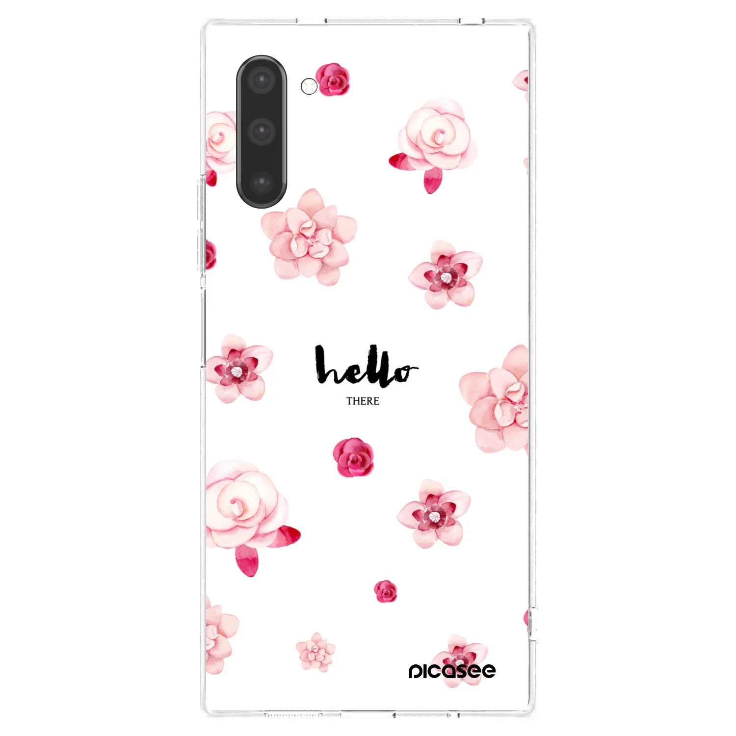 Picasee silikonska prozirna maskica za Samsung Galaxy Note 10 N970F - Hello there