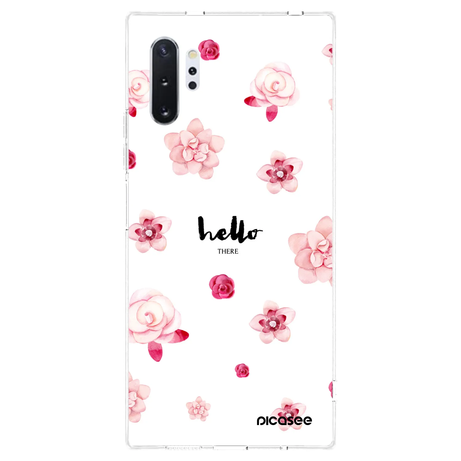 Picasee silikonska prozirna maskica za Samsung Galaxy Note 10+ N975F - Hello there