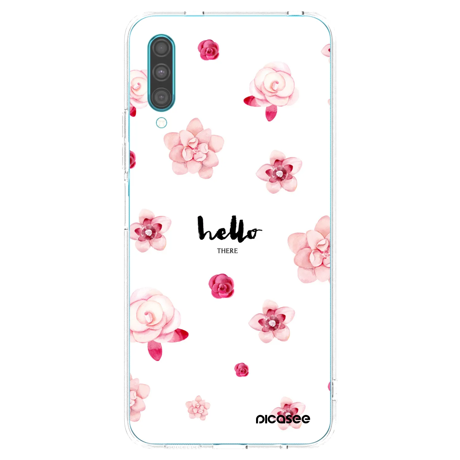 Picasee silikonska prozirna maskica za Samsung Galaxy A30s A307F - Hello there