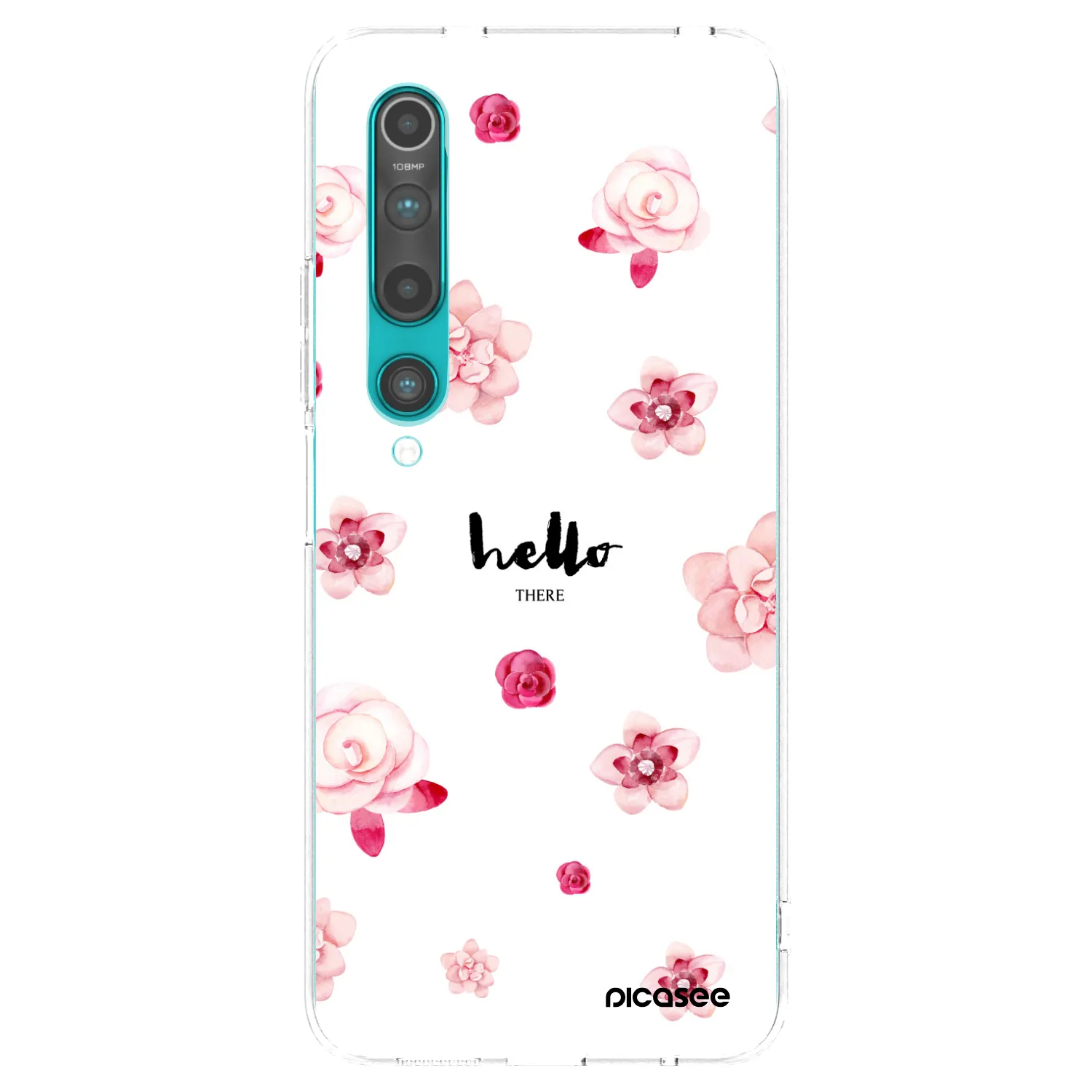 Picasee silikonska prozirna maskica za Xiaomi Mi 10 - Hello there