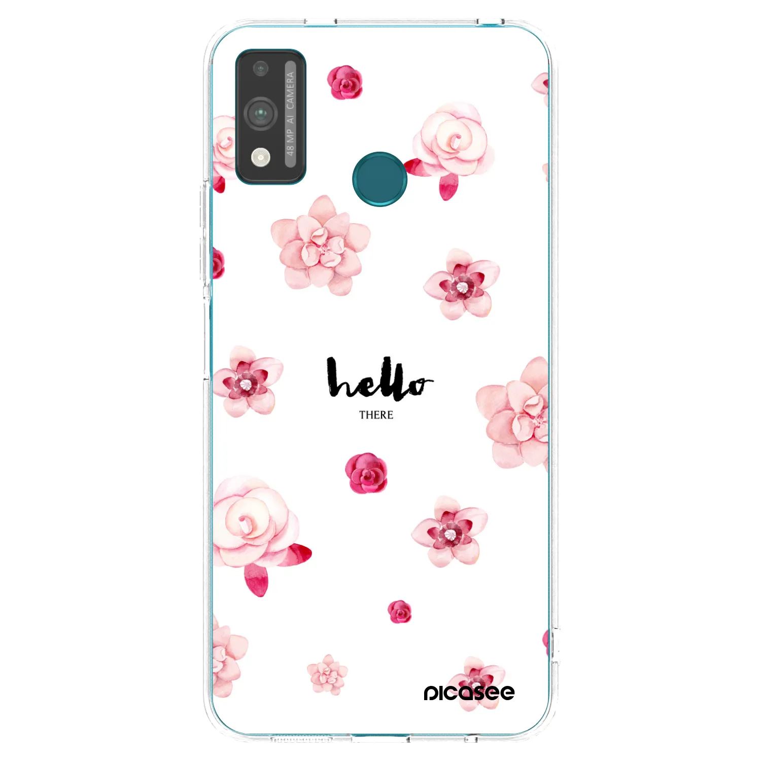 Picasee silikonska prozirna maskica za Honor 9X Lite - Hello there