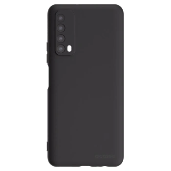 Picasee crna silikonska maskica za Huawei P Smart 2021 - Clear