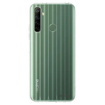 Picasee silikonska prozirna maskica za Realme 6i - Clear