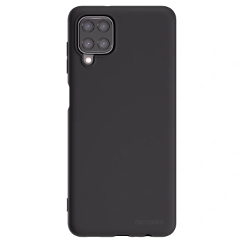 Picasee crna silikonska maskica za Samsung Galaxy A12 A125F - Clear