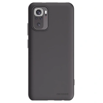 Picasee crna silikonska maskica za Xiaomi Redmi Note 10S - Clear