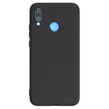 Picasee crna silikonska maskica za Huawei P20 Lite - Clear