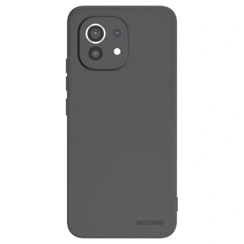 Picasee crna silikonska maskica za Xiaomi Mi 11 - Clear