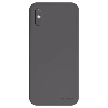 Picasee crna silikonska maskica za Xiaomi Redmi 9AT - Clear