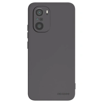 Picasee crna silikonska maskica za Xiaomi Poco F3 - Clear