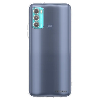 Picasee silikonska prozirna maskica za Motorola Moto G60 - Clear