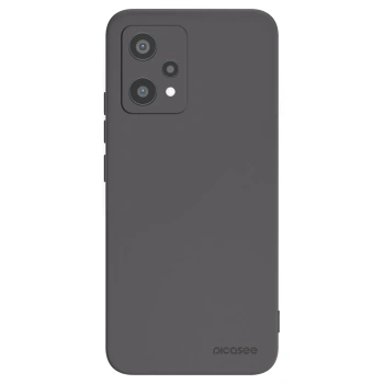 Picasee crna silikonska maskica za Realme 9 Pro 5G - Clear